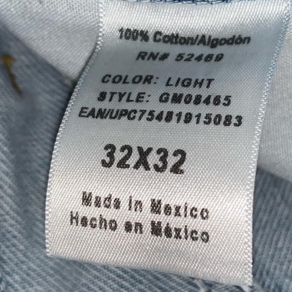 George Mens Jeans - Size 32 x 32 - Picture 6 of 9